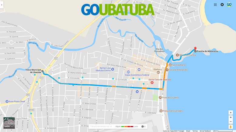 Como chegar na Praia do Matarazzo