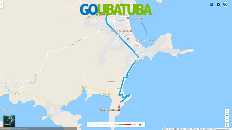 Como chegar na Praia de Itapecerica em Ubatuba