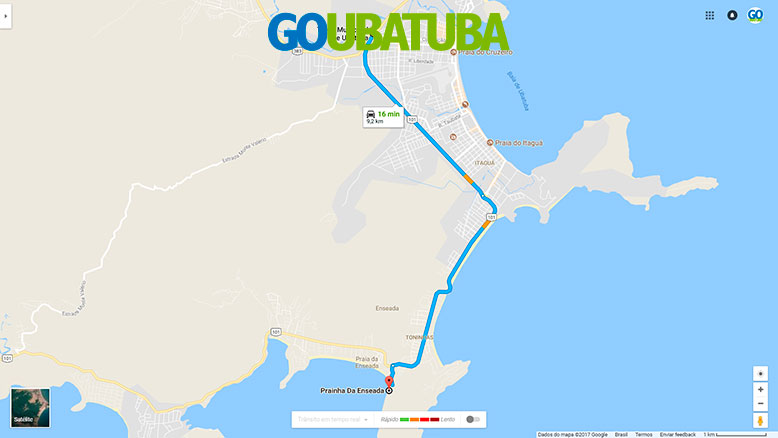 Como chegar na Prainha da Enseada em Ubatuba
