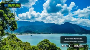 Vista panorâmica do Mirante da Praia da Maranduba