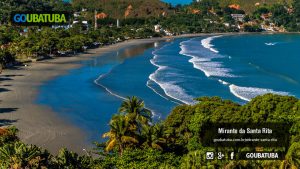Vista da Praia da Enseada a partir do Mirante da Santa Rita